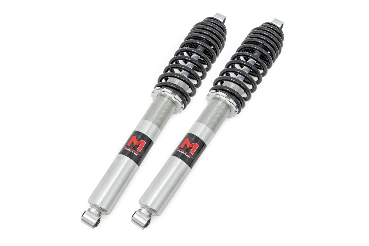 Polaris Ranger 900 XP EPS Deluxe Coilover Suspension Kit - Rear - Rough Country - M1, Adjustable, Ride Height - 2015